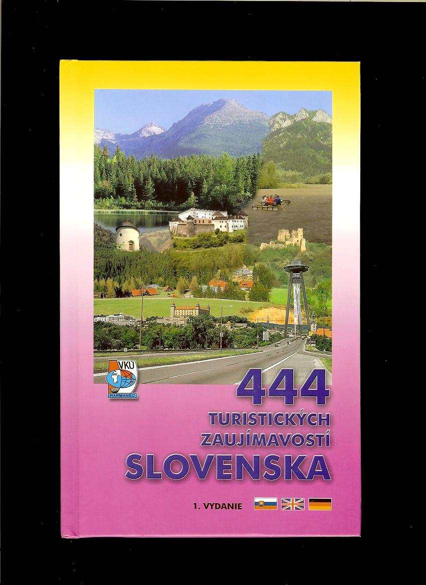 444 turistických zaujímavostí Slovenska