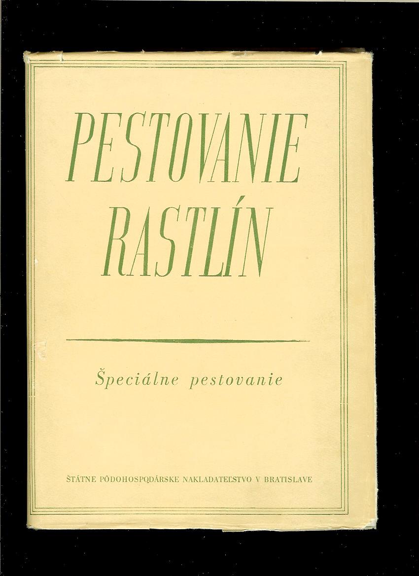 Václav Kuhn: Pestovanie rastlín