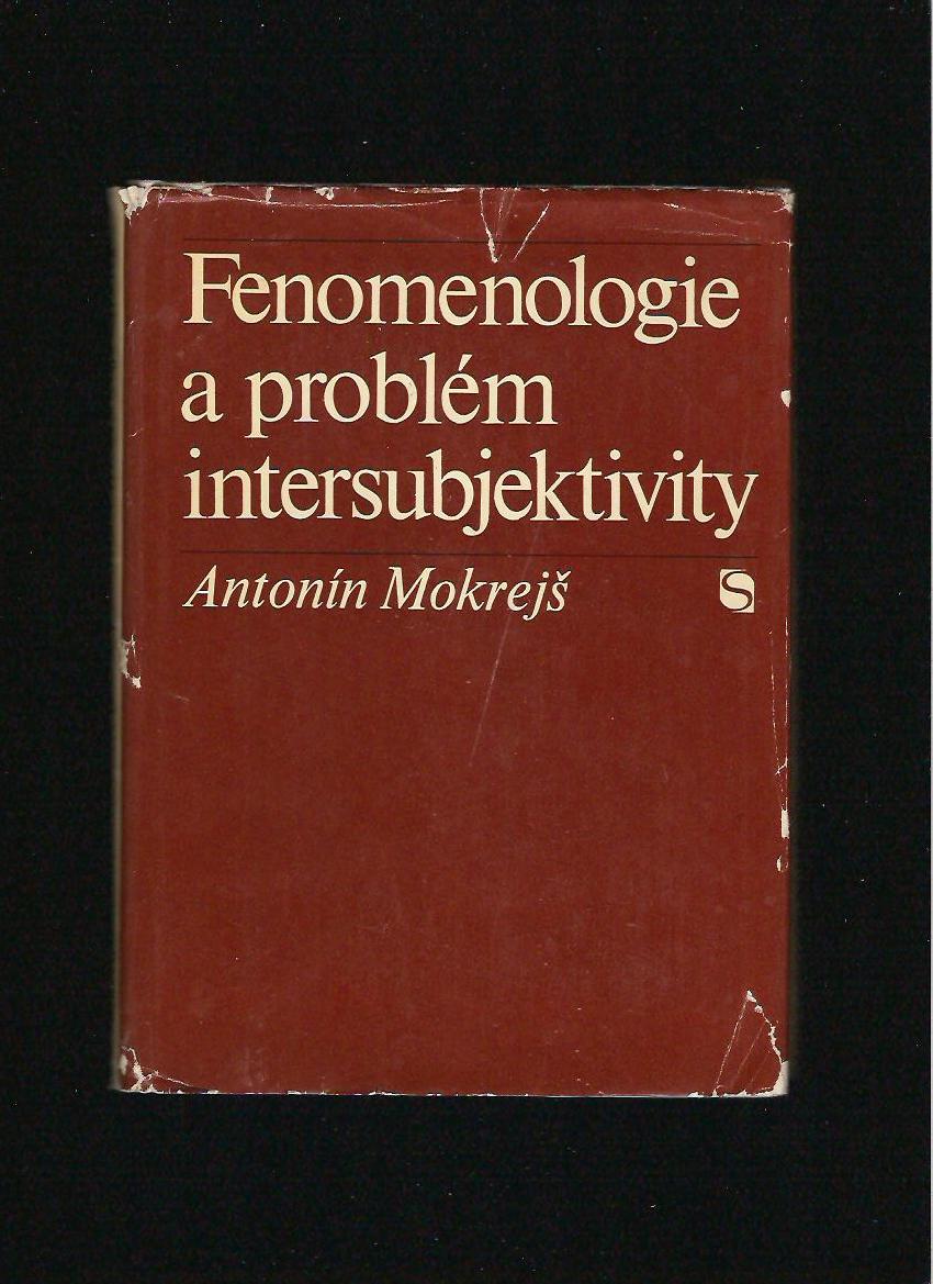Antonín Mokrejš: Fenomenologie a problém intersubjektivity