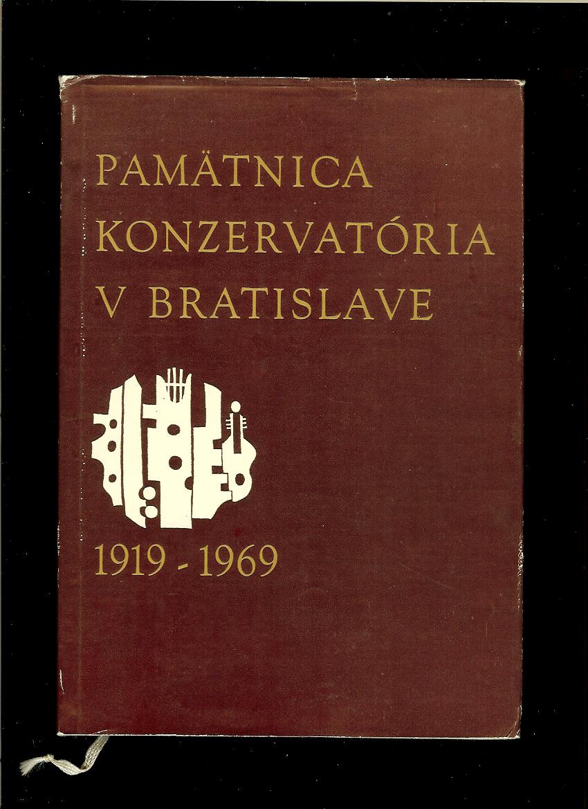 Pamätnica konzervatória v Bratislave 1919-1969