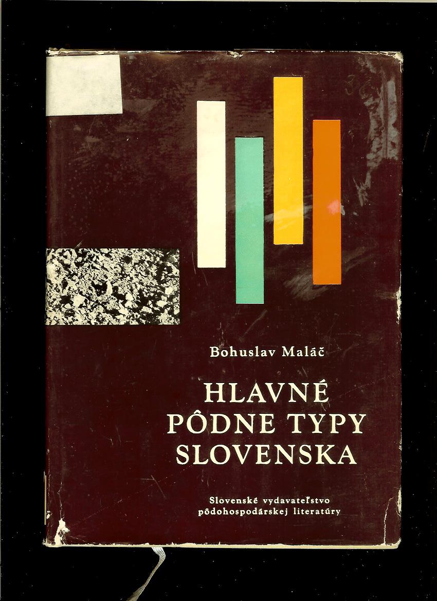 Bohuslav Maláč: Hlavné pôdne typy Slovenska. Príspevok k ich poznaniu